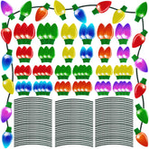 90shine imán bombilla luz navidad con brillo reflectante para coche