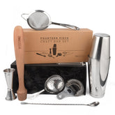 A Bar Above kit: coctelera y tinas de mezcla para resultados consistentes en casa.