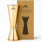 A Bar Above Jigger con precisión de medidas de 1/4 oz a 2 oz para cocteles consistentes.