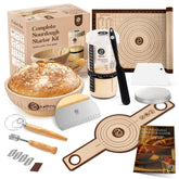 ABIOTO kit inicio pan fermentacion: todo lo necesario para hornear pan artesanal.