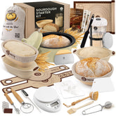 ABIOTO kit masa madre con horno holandés: horneado uniforme y sabor artesanal.