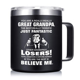 Taza Abledn para Abuelo, diseño divertido, ideal para café diario.