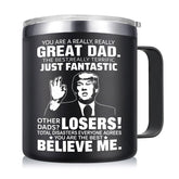 Abledn taza papá-genial para Navidad y café diario.