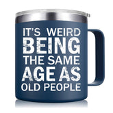 Taza Abledn para regalo de Navidad con humor para cumpleaños