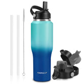 ABOTOCUP 32oz cabe en portavasos, perfecto para viajes y desplazamientos.