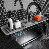 Protector Abulun para salpicaduras en fregadero de cocina evita gotas