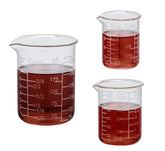Ackers BORO3.3, graduaciones grabadas en 60 ml para lecturas precisas.