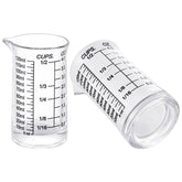Ackers BORO3.3: vaso medidor 4oz para medir con precisión en cocina y bar.