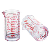 Ackers BORO3.3 vaso-medidor-120ml para medir líquidos con precisión en cocina.