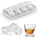 ACOOKEE molde de hielo en forma de moto 3D para bebidas.
