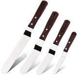 Espátula Acronde de 4 pulgadas para bordear tortas, control preciso del glaseado