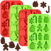 Actvty moldes navideños para chocolate: 14 cavidades, perfectos para regalos artesanales.