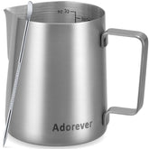 Adorever jarra espumadora leche 32oz lista para espumar en casa