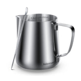 Jarra Adorever para espumar leche de 250 ml, ideal para arte con leche.
