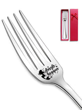 Tenedor Advivio Dingle Hopper con diseño divertido, ideal para regalos en fiestas.