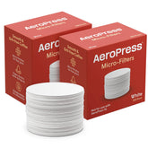 AeroPress: filtros de papel micro compostables blancos para sabor limpio