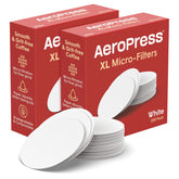 AeroPress XL: filtro-papel-blanco, sabor limpio en cada taza.