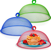 Affordable cubiertas de alimentos con malla verde, ideal para picnic al aire libre
