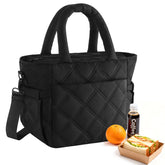 Afousy bolsa de almuerzo aislada exterior, diseño elegante y duradero para uso diario.