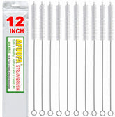 AFUUFA limpiapajitas para Stanley, cepillos de 12 pulgadas con cerdas de nylon para limpieza profunda.
