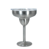 AGH vaso margarita con tapa deslizante mantiene la bebida fría y evita derrames.