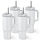Taza AGH sublimación 40 oz con asas, ideal para personalizar en casa