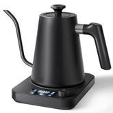 AGORVIO hervidor gooseneck muestra el vertido preciso para café y té