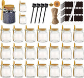 Ahhute tarros de vidrio para exfoliante y azúcar, ideales para regalos caseros