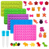 Ahorasky molde gomitas dinosaurio para gominolas caseras con detalles vibrantes