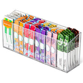 AIEVE Organizador de paquetes de bebidas con seis compartimentos para ordenar y acceder rápidamente.