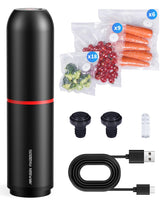 AIRMSEN sellador manual para alimentos mantiene frescos los productos por más tiempo.