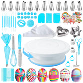 AKHMLEF kit de decoracion de pasteles con apertura redonda para mayor precisión.