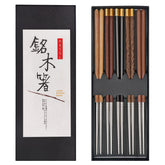 AKONEGE palillos con mango de madera y punta de acero 304, cómodo de manejar.