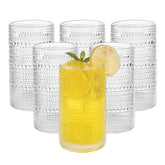 Vaso Akutaa Vintage Hobnail de 16 onzas, ideal para agua diaria.
