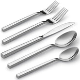 Alata Cube: set de cubiertos 40 piezas en acero inoxidable, perfecto para servicio para 8.