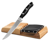 Conjunto de cuchillos Alata filete con bloc, filo preciso para carnes