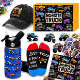 Botella 12 onzas Aleture Monster Trucks; duradera para llevar bebidas.