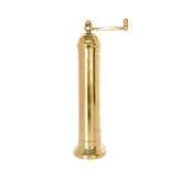 Alexander Home molino europeo en bronce de 9 pulgadas para sal, molienda fina.