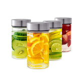 All About Juicing: botella vidrio boca ancha 10 oz para jugos y batidos para llevar