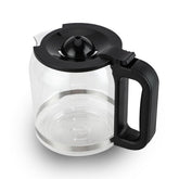 ALLCUP Jarra de vidrio 14 tazas, ideal para preparar grandes lotes de café.