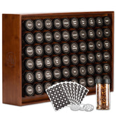 AllSpice Organizador de especias en madera, mostrador ordenado y elegante