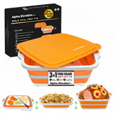 Cubeta Alpine Elevation plegable para marinar BBQ, 8 L, ideal para marinar al aire libre.