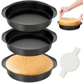AltarreT molde torta redondo 8 pulgadas con mango para desmoldar con facilidad.