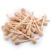 Alytimes palitos dispensadores de miel de madera 6 pulgadas para servir con precisión.