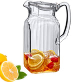 Jarra Amazing Abby Quadly Bandly cristalina, ideal para bebidas frias en la nevera