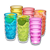 Amazing Abby Arctic vaso aislante de doble pared para mantener tus bebidas frías.