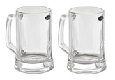 Jarra Amlong Crystal 12 oz para cerveza, estilo clásico y apta para lavavajillas