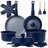 Ammeloo: juego de ollas cerámicas desmontables para versatilidad en la cocina.