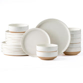 AmorArc platos de cena 10,5 pulgadas para uso diario con base estable.