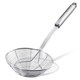 Anaeat colador araña de acero inoxidable para cocinar y escurrir pasta